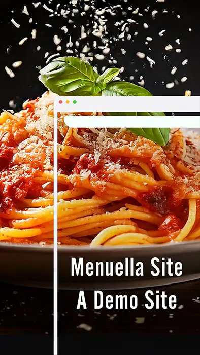 Digital Menu service